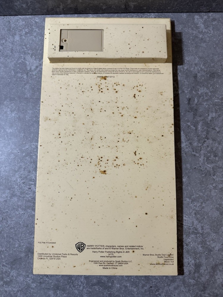 Harry Potter Marauders Map & Wand Interactive Footprints Light Sounds