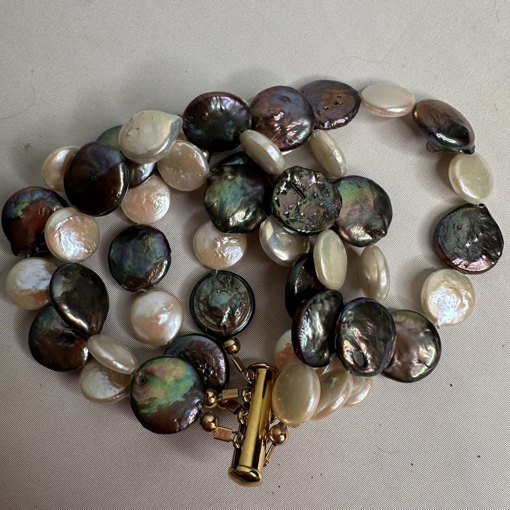 Coin Pearls Bracelet