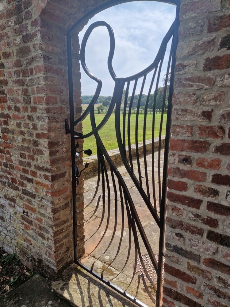 Angel Gate - Artistic Metal Garden Gate
