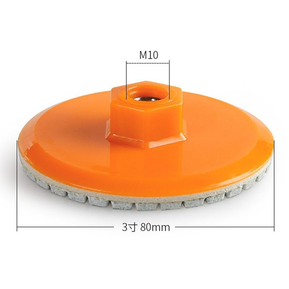 Wet and Dry Diamond Buffing Disc 80mm Compatible with Multiple Surfaces