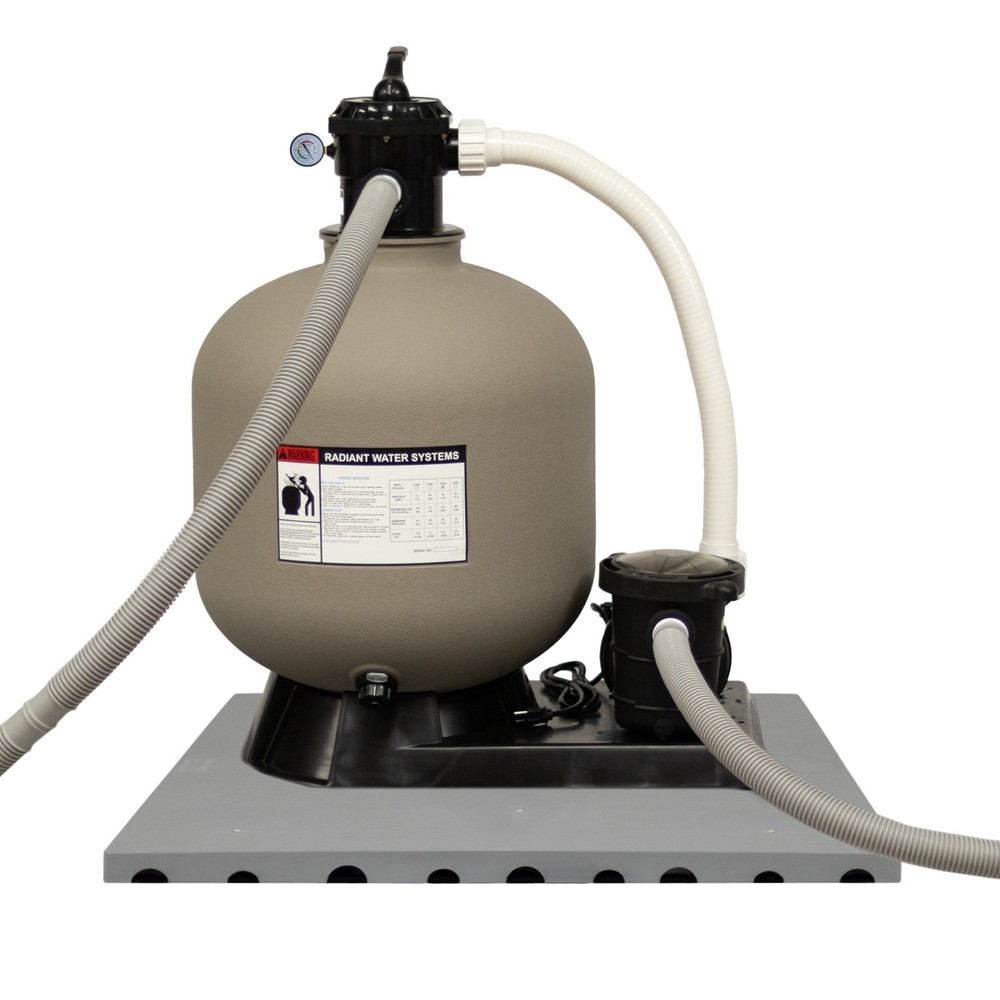 Resin Universal Pool Pump and Filter Interlock Base Pad (Various Qty)