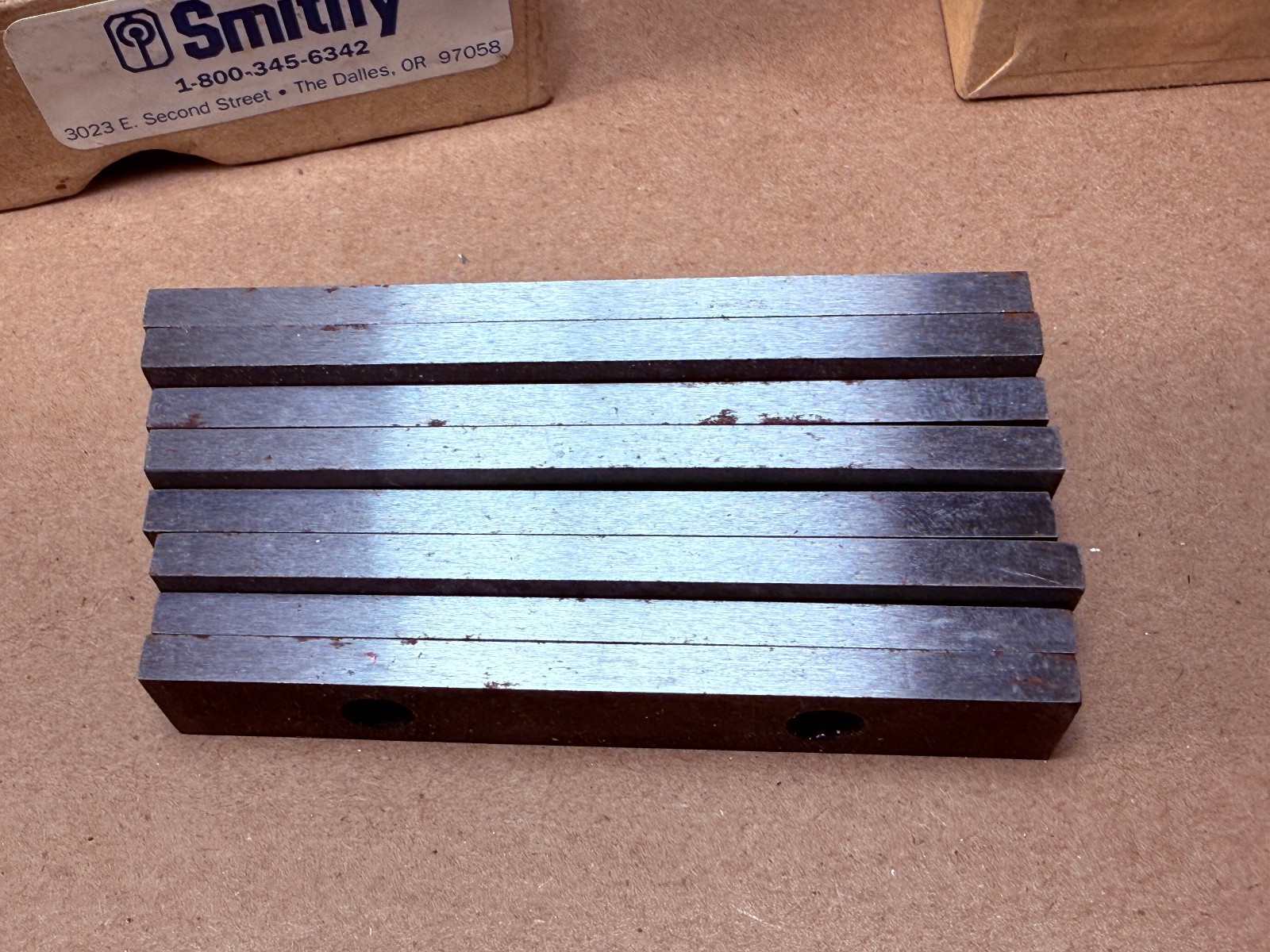 Set of 4 Pair - Smithy Parallels for Vise Jaws Milling Machine or Lathe - 36-000