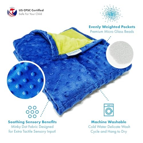 Weighted Lap Pad for Kids () Deep Blue
