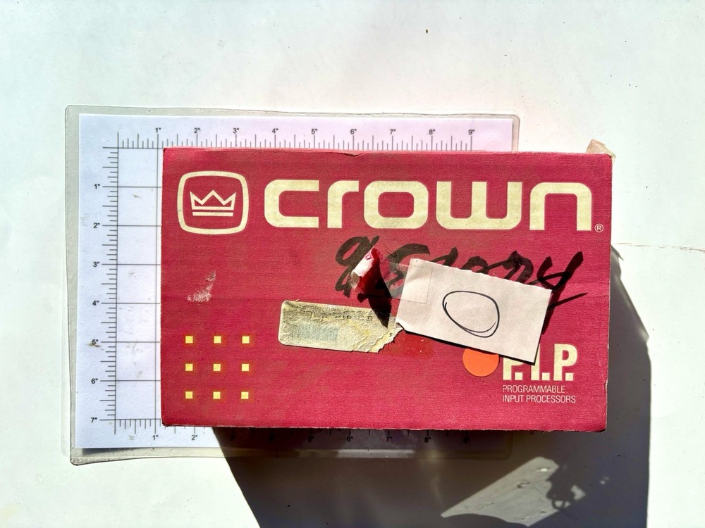 Crown PIP AMCb Input Card Programmable Crossover, Equilization & Compressor