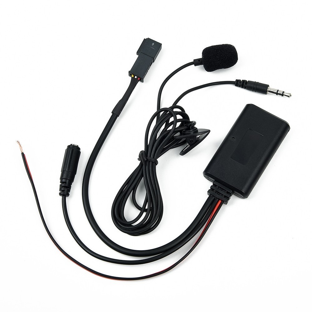 12V Car Audio HIFI Cable Adapter With Microphone For E54 E39 E46