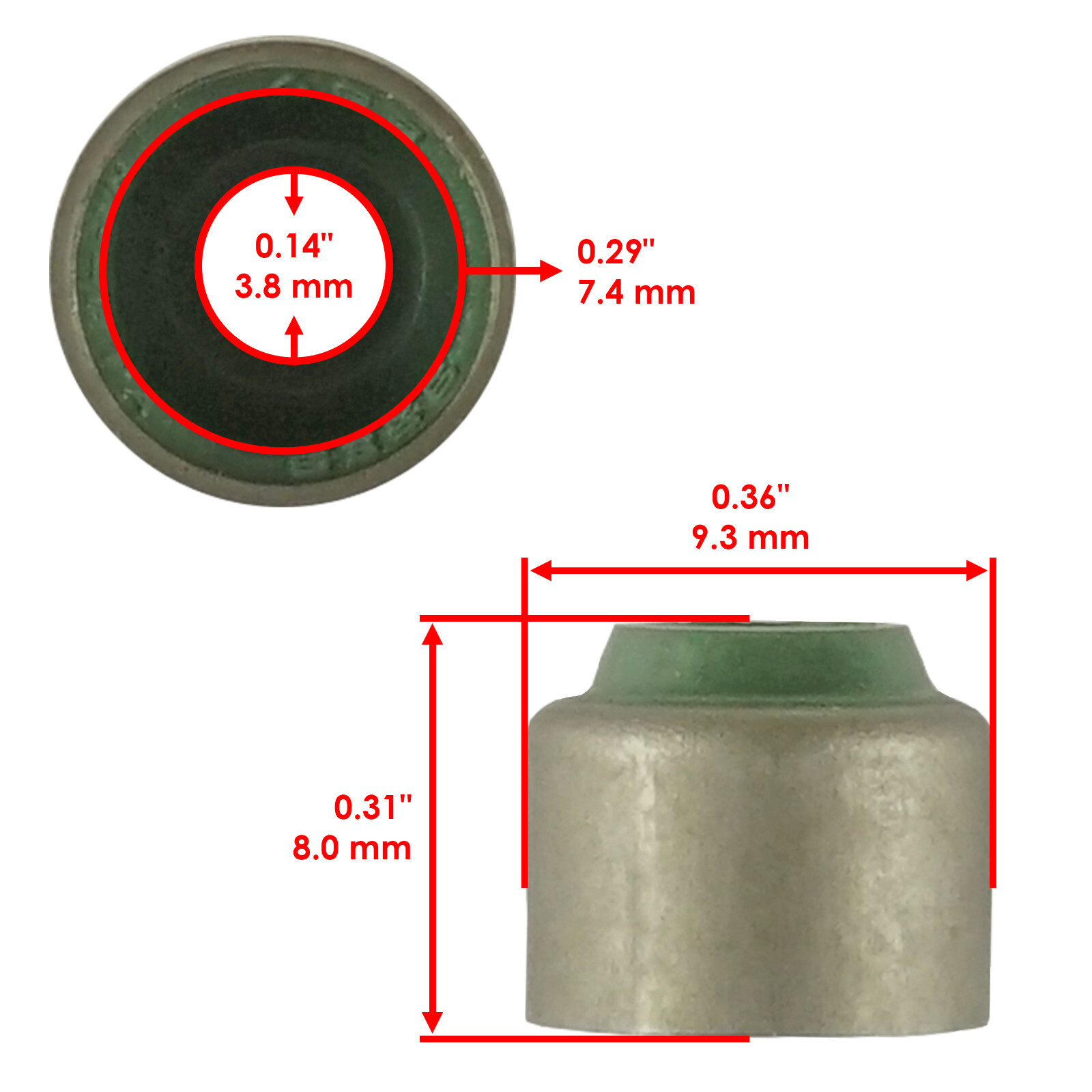 Valve Intake & Exhaust w/ Gaskets Kit COMPLETE for Yamaha YZ250F 2001-2013