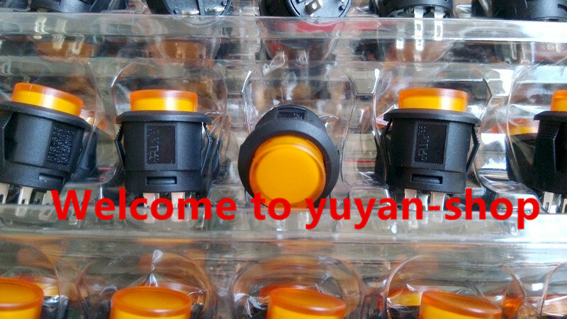 2PCS NEW SCI R13-523 3A 125V 4pin Button Switch Self-locking with Light #V31Q CH