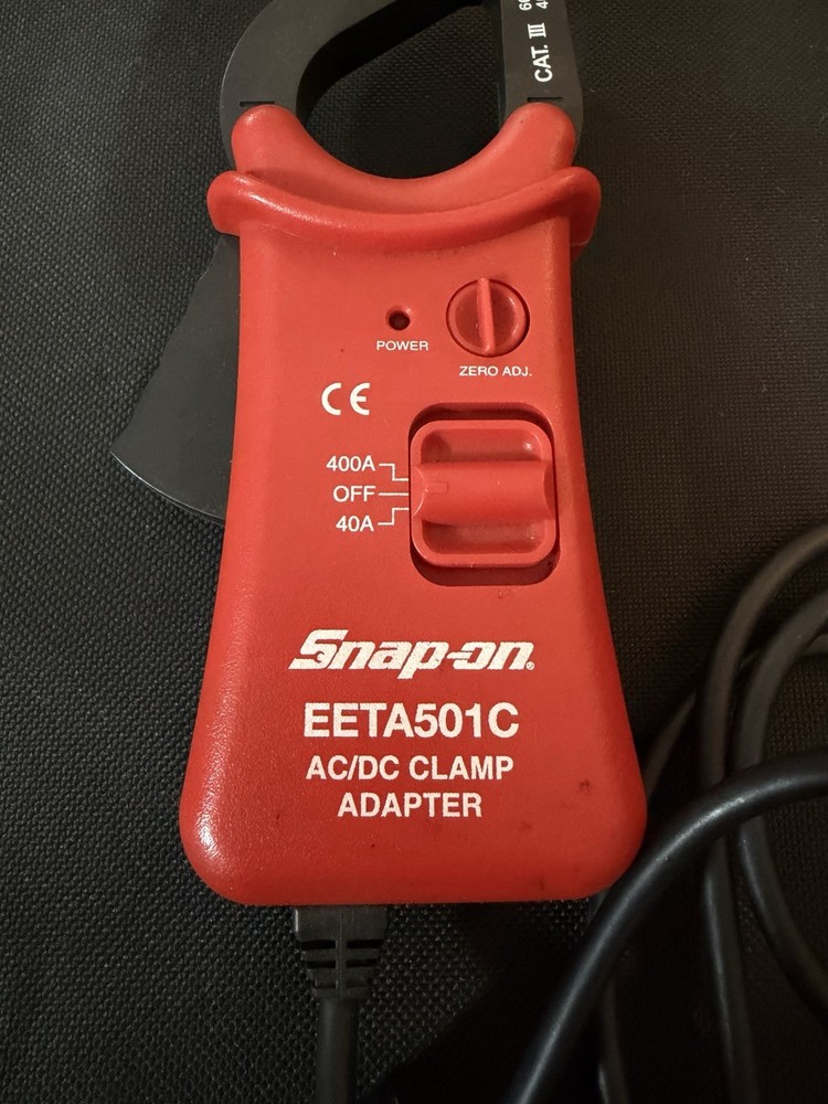 Snap On EETA501C AC/DC Clamp Meter Adapter