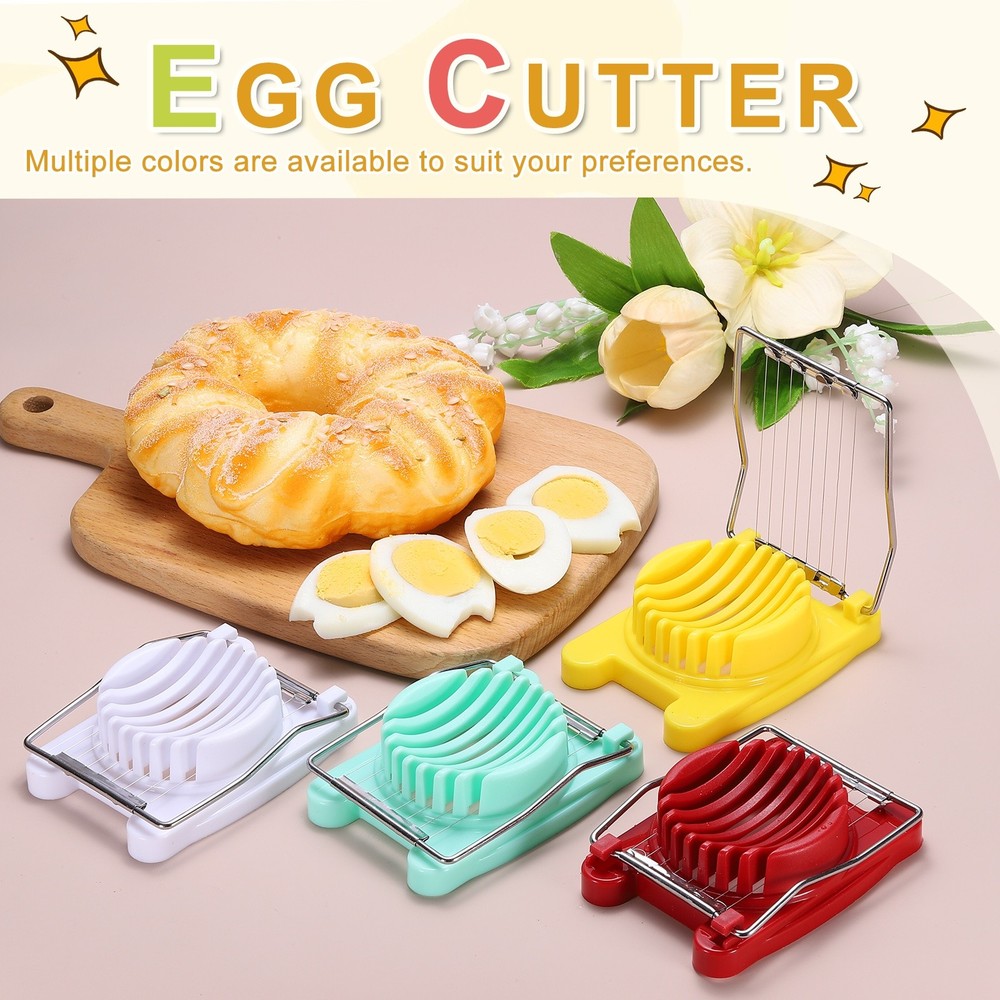 Egg Slicer for Hard Boiled Eggs, Pink