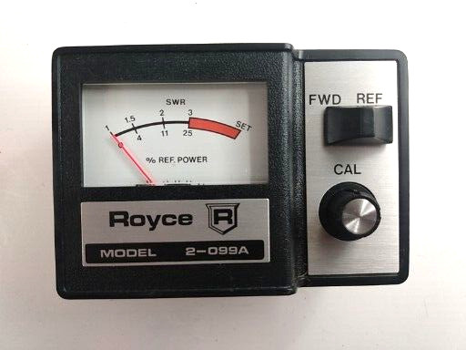 Royce In Line SWR Meter No Bracket Or Cable UNTESTED