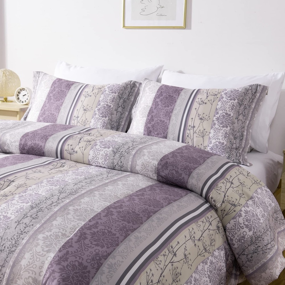Sunshine Nicole Soft Brushed Microfiber Comforter Set, 7 Pieces King, with Li...
