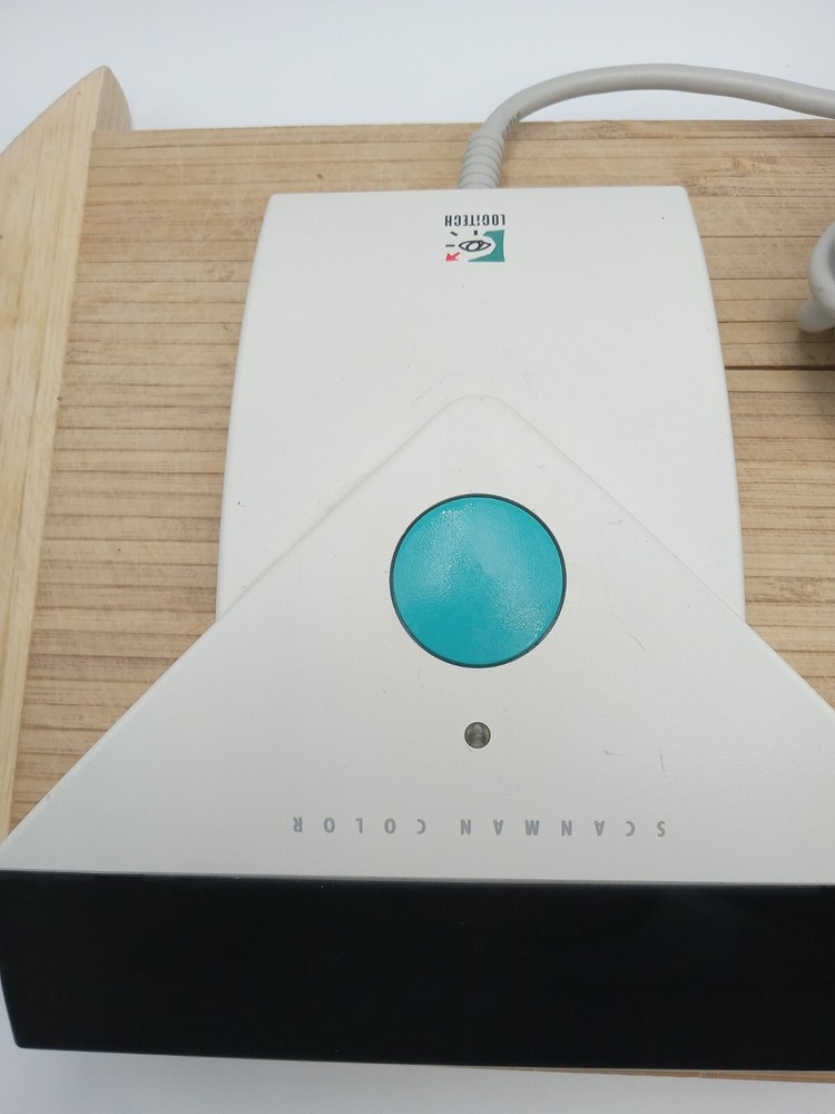 VTG Logitech Scan Man Color Scanner Untested.