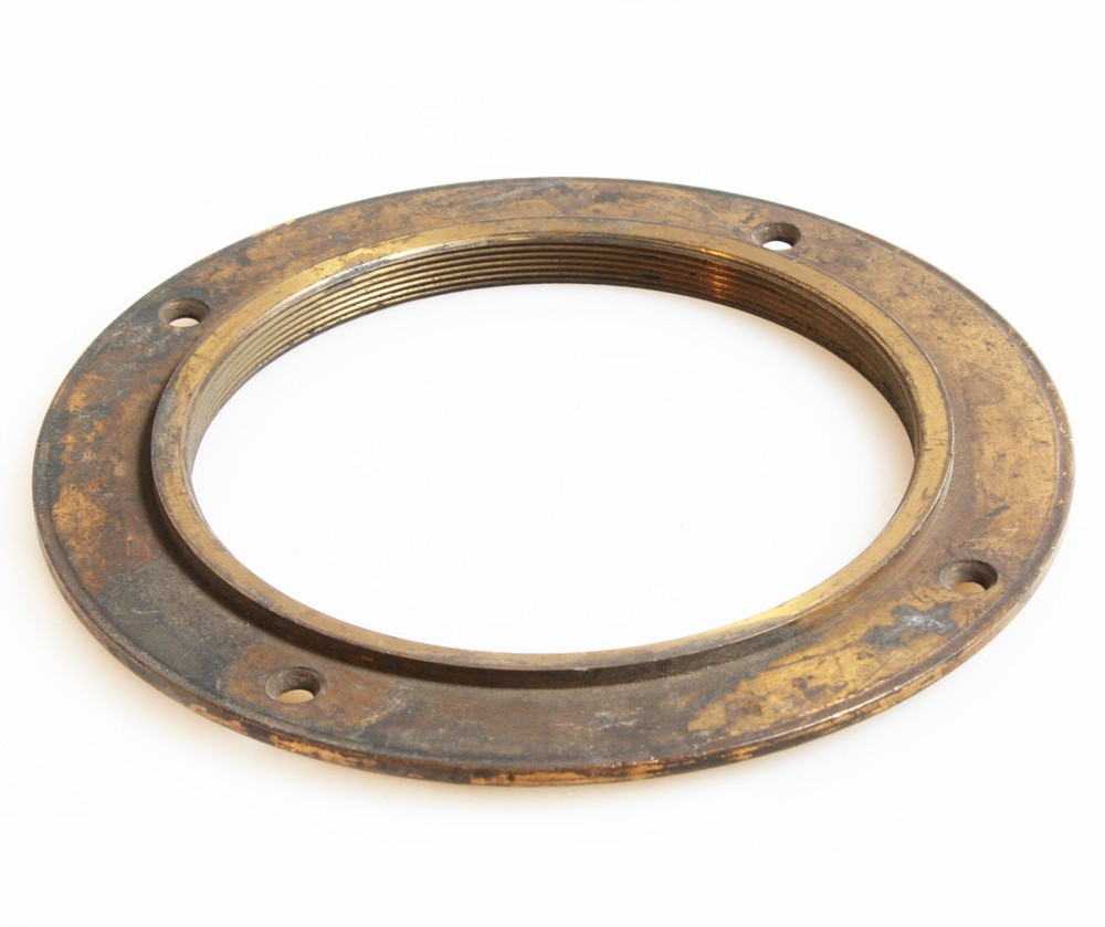 96MM BRASS LENS FLANGE MOUNT