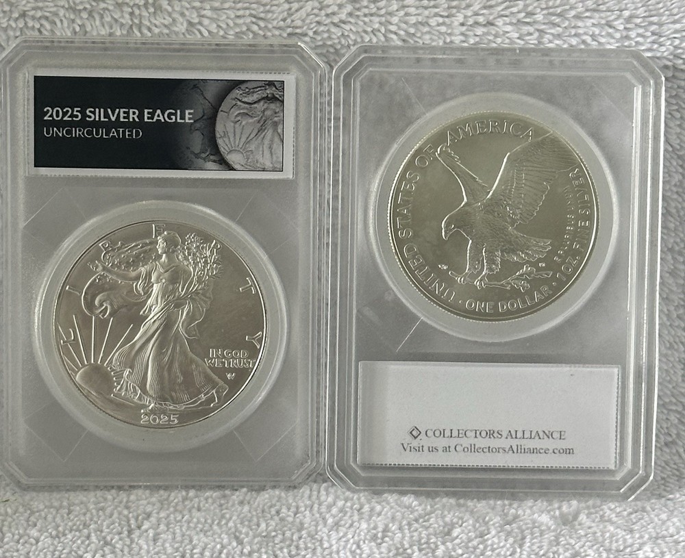 2025 Silver Eagle Uncirculated-Collectors Alliance