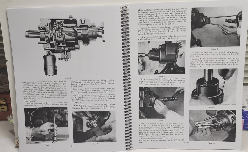 Packard Overdrive Serviceman's Training Booklet All Models 1938-1954