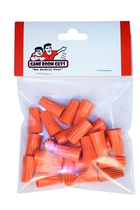 Set of 25 Orange Wire Connector Nut