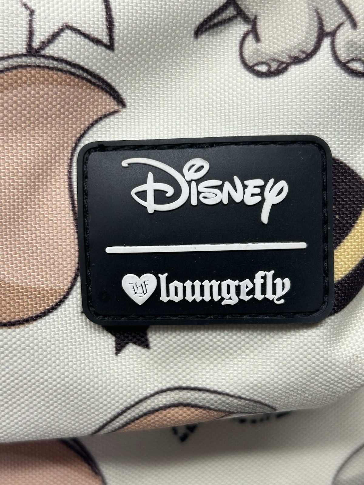 Disney x Loungefly Dumbo White All Over Print Large Backpack Rare See Pics