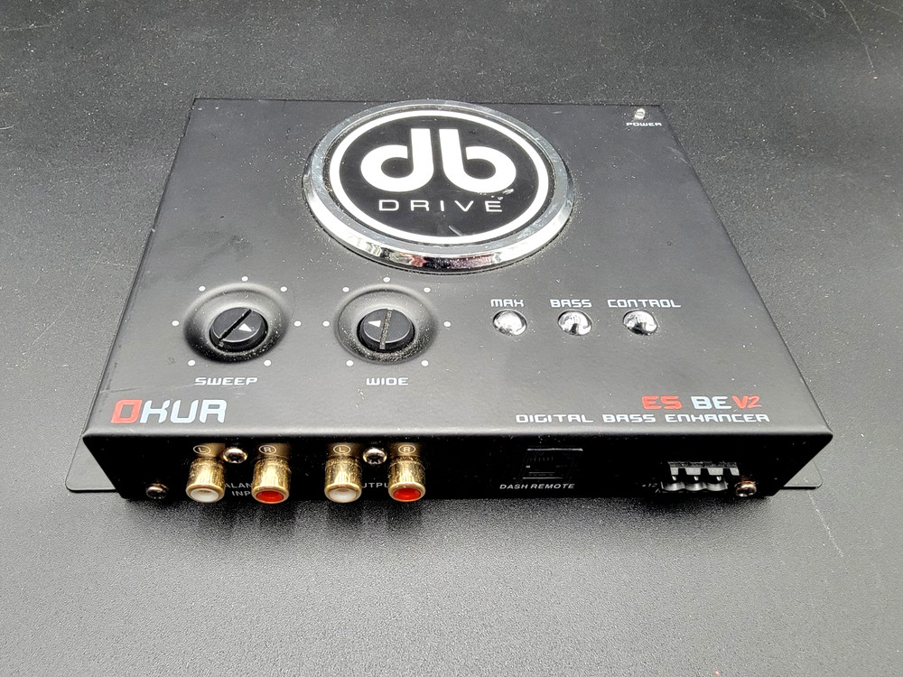 DB Drive E5BEV2 Okur Series Bass Enhancer Pre Amplifier Equalizer
