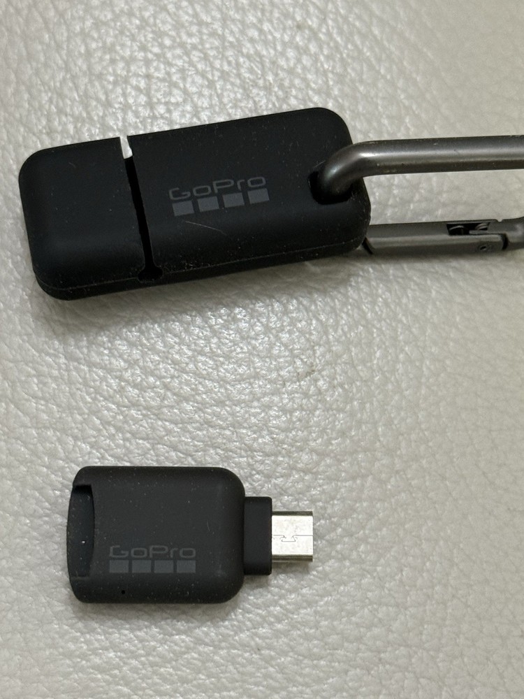 GoPro microSD Card Reader Adapter with Protective Cover & Carabiner
