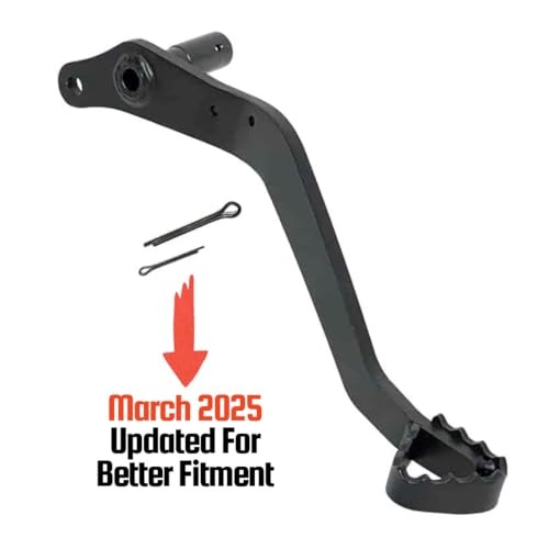 DR650 Rear Brake Lowering Lever 2" Lower Than Stock Solid Steel