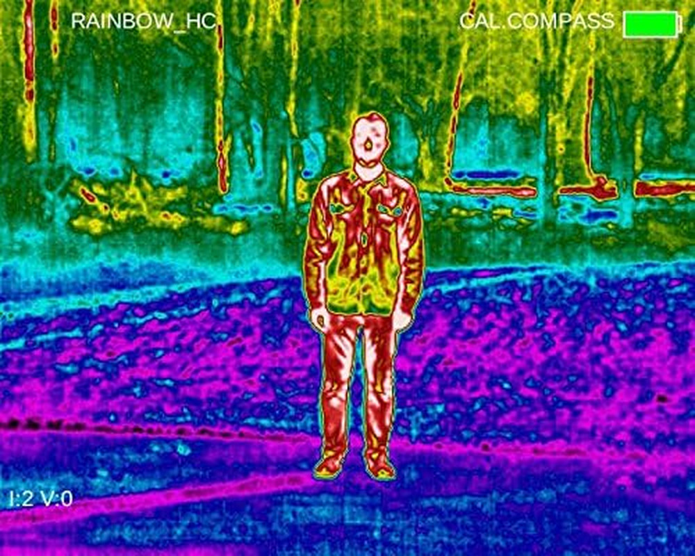 Breach PTQ136 Multi-Purpose Thermal Imaging Monocular, Black