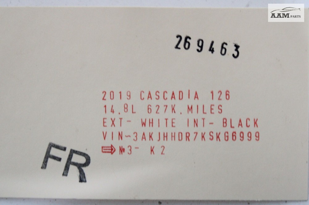 2018-2024 FREIGHTLINER CASCADIA FRONT RIGHT HOOD HINGE MOUNT BRACKET SUPPORT OEM