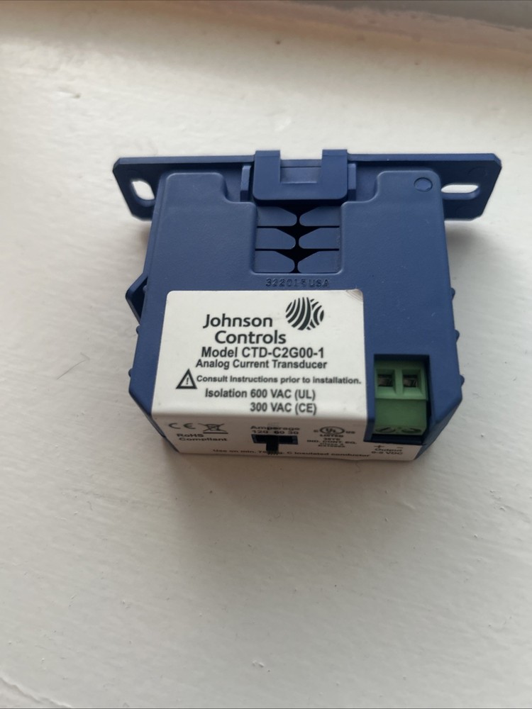 3 - Johnson Controls Ctd-C2g00-1 Current Transducer, Split,Foot Mounted