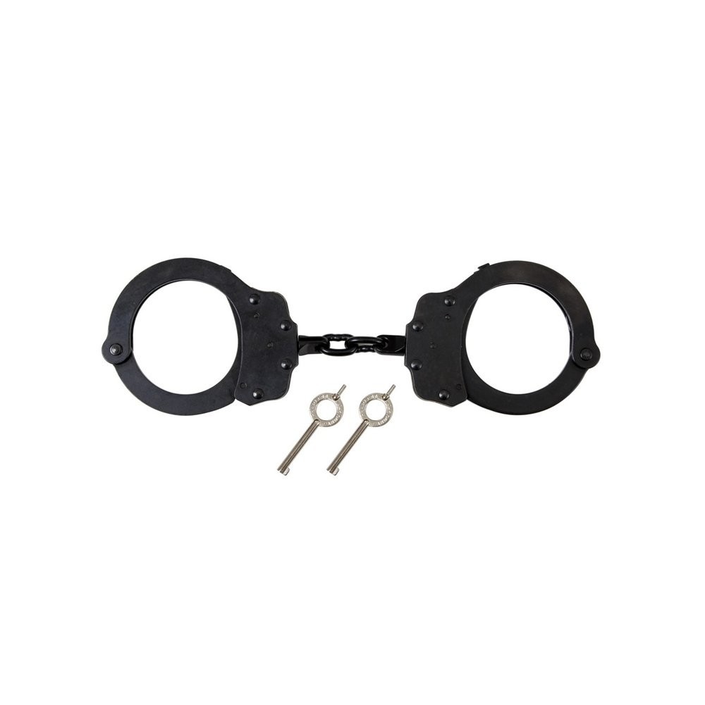 Heavy-Duty Chain Link Handcuffs - Adjustable, Durable Security Restraints