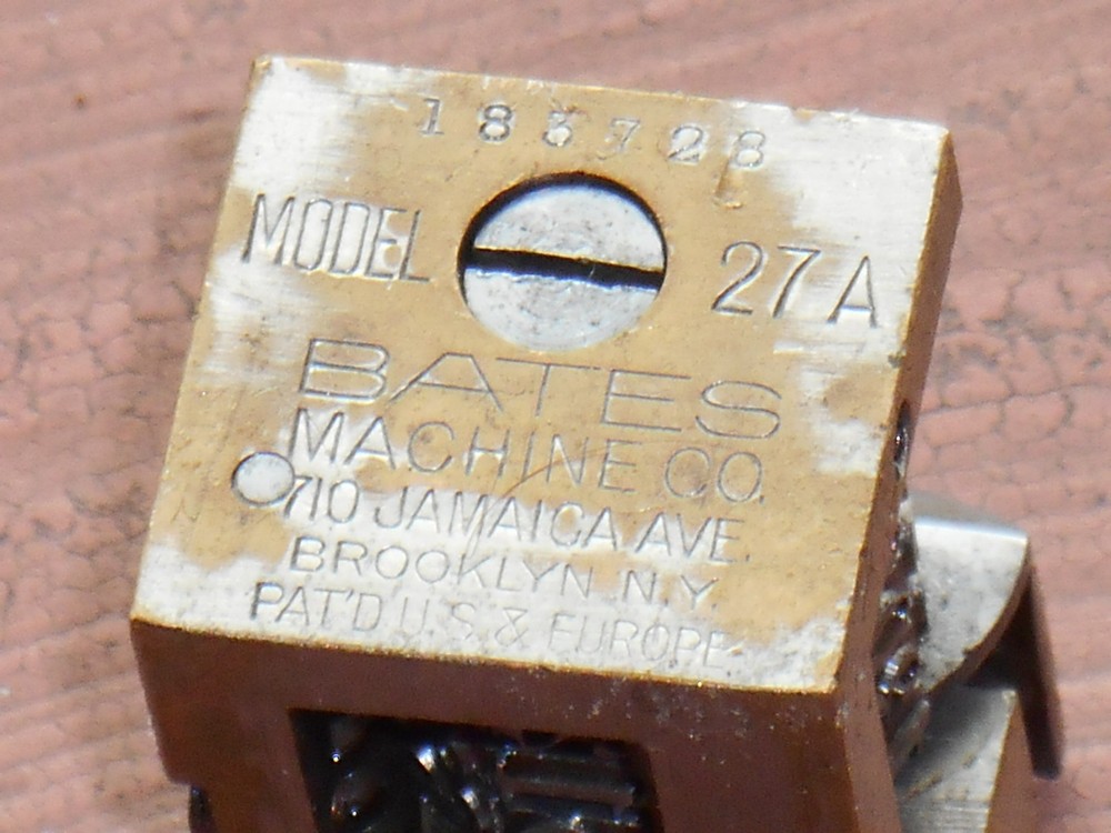 Letterpress Numbering machine (BATES) | 9405