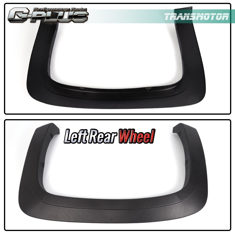 Fit For 07-13 Chevy Silverado 1500/2500HD/3500HD Factory Style Fender Flares