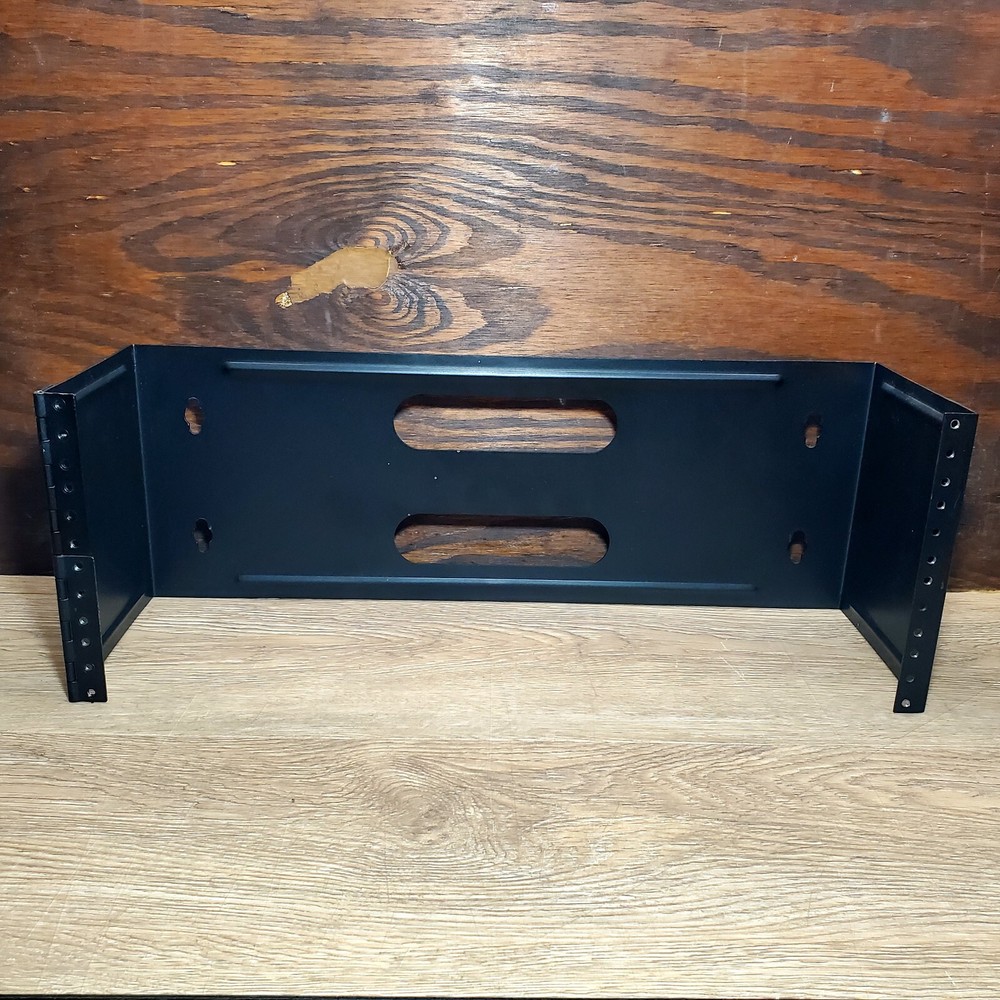 4U Steel Wall Mount 19" FOUR Space PATCH PANEL BRACKET 6" Deep