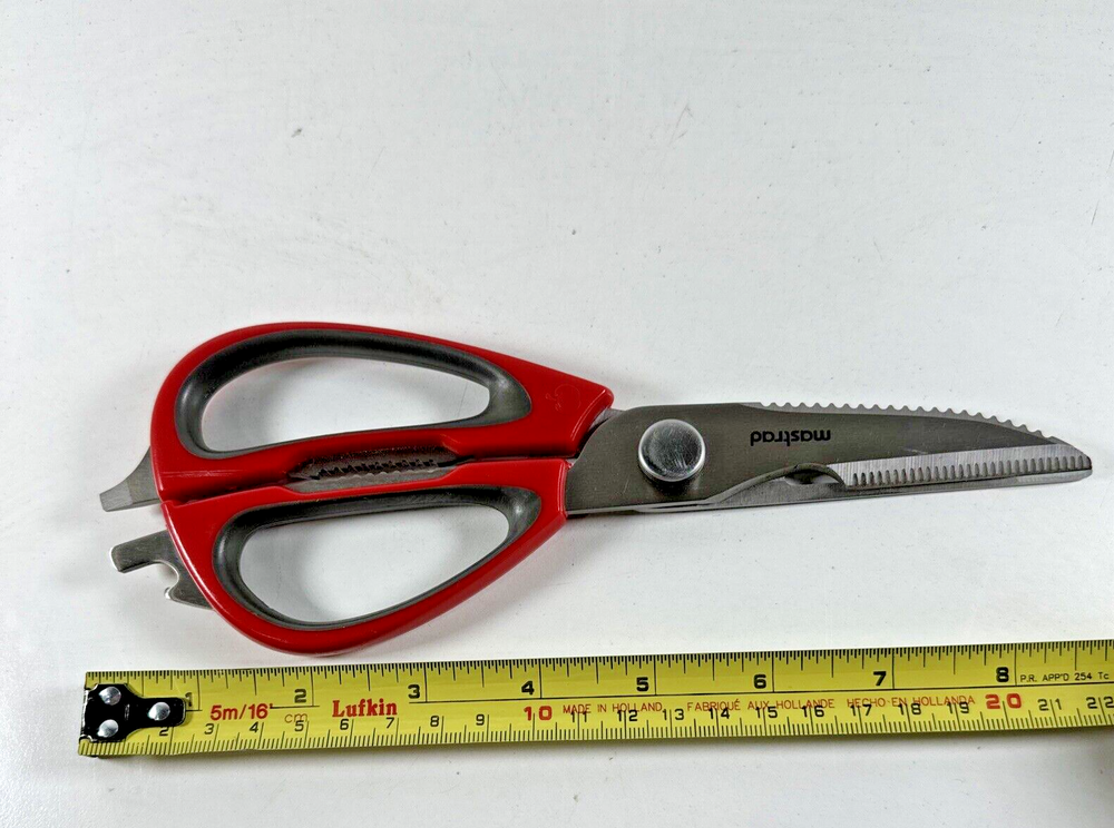 Mastrad Multifunctional Scissors with Magnetic Holder Kitchen Scissors