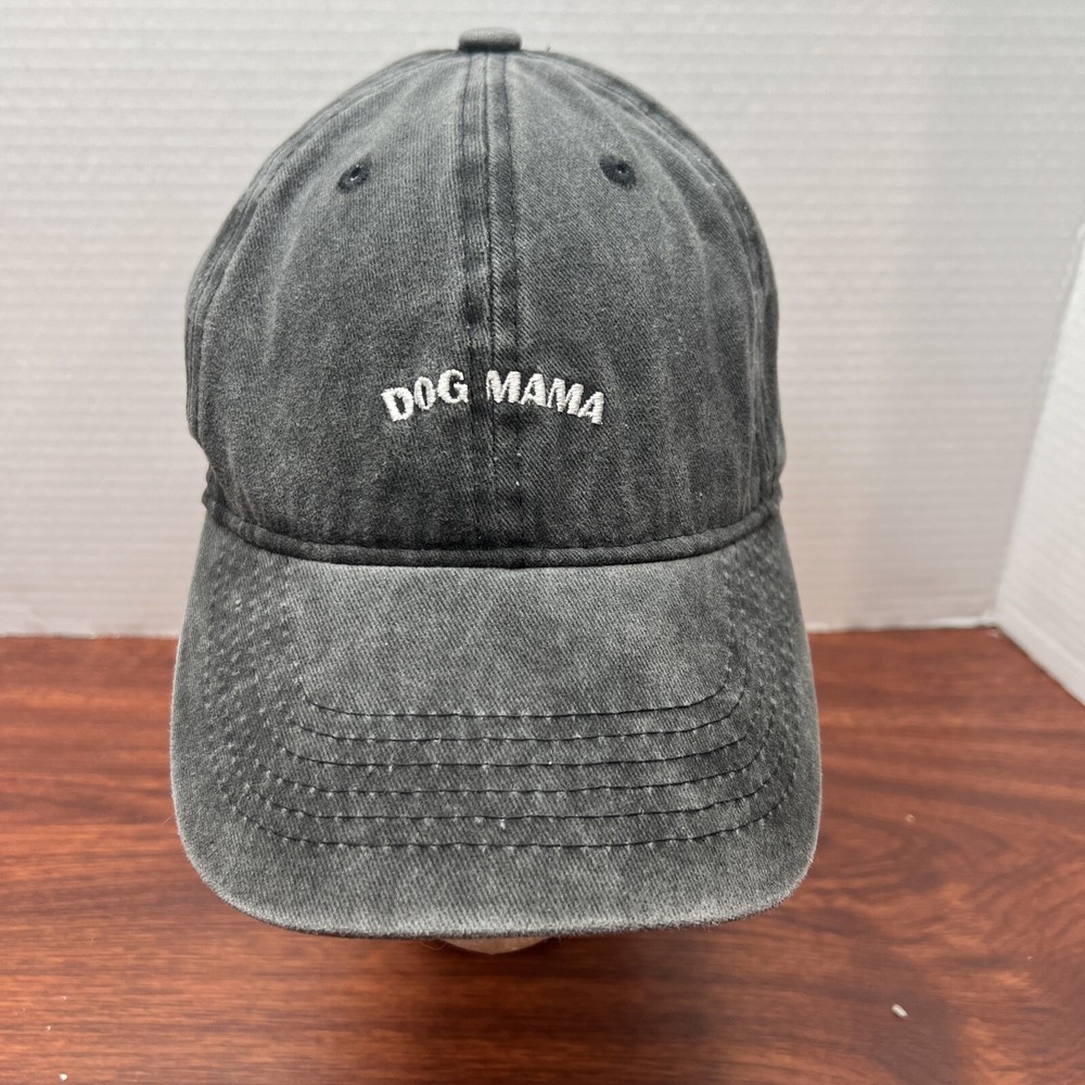 Dog Mama Strap back Hat Gray H55