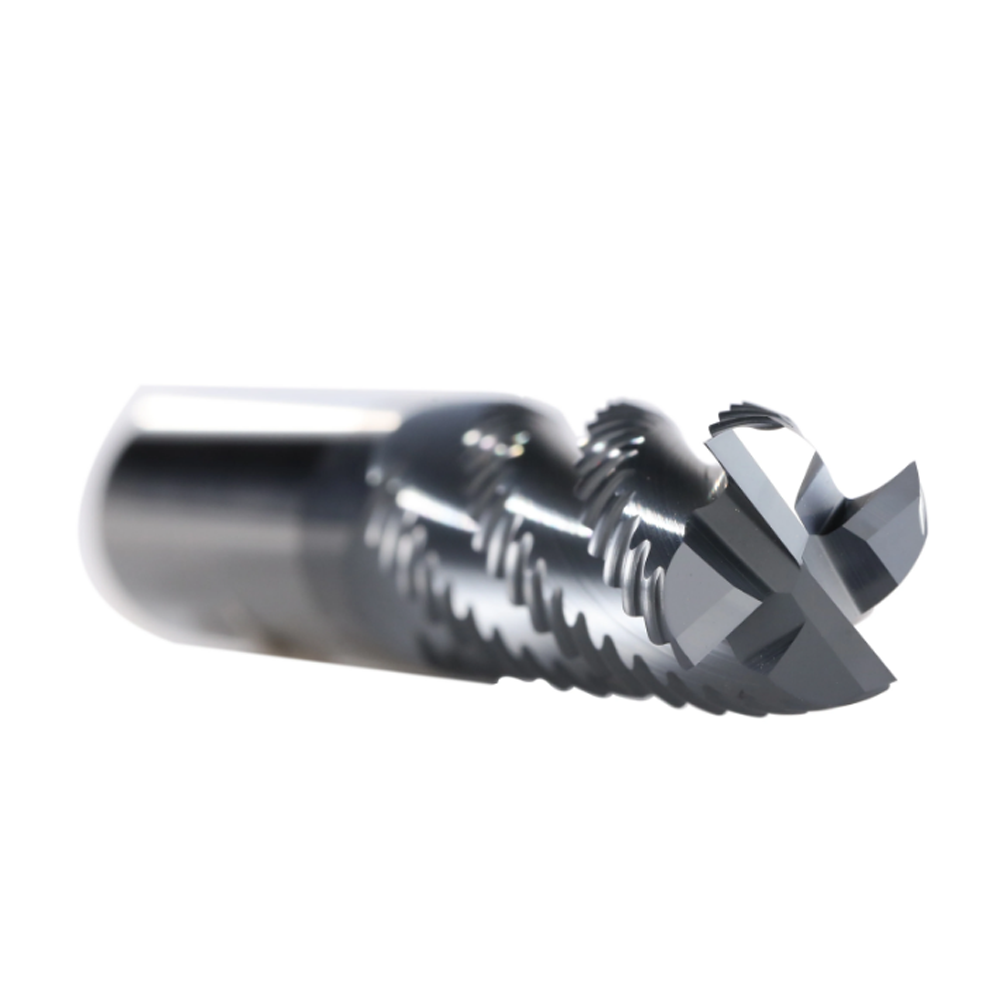 3mm-20mm 4 Flutes Solid Carbide Roughing End Mills - AlTiN Coated