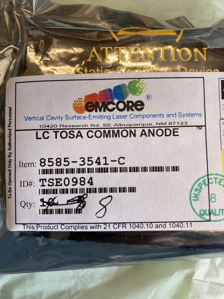 Emcore LC Tosa Common Anode 8585-3541-C
