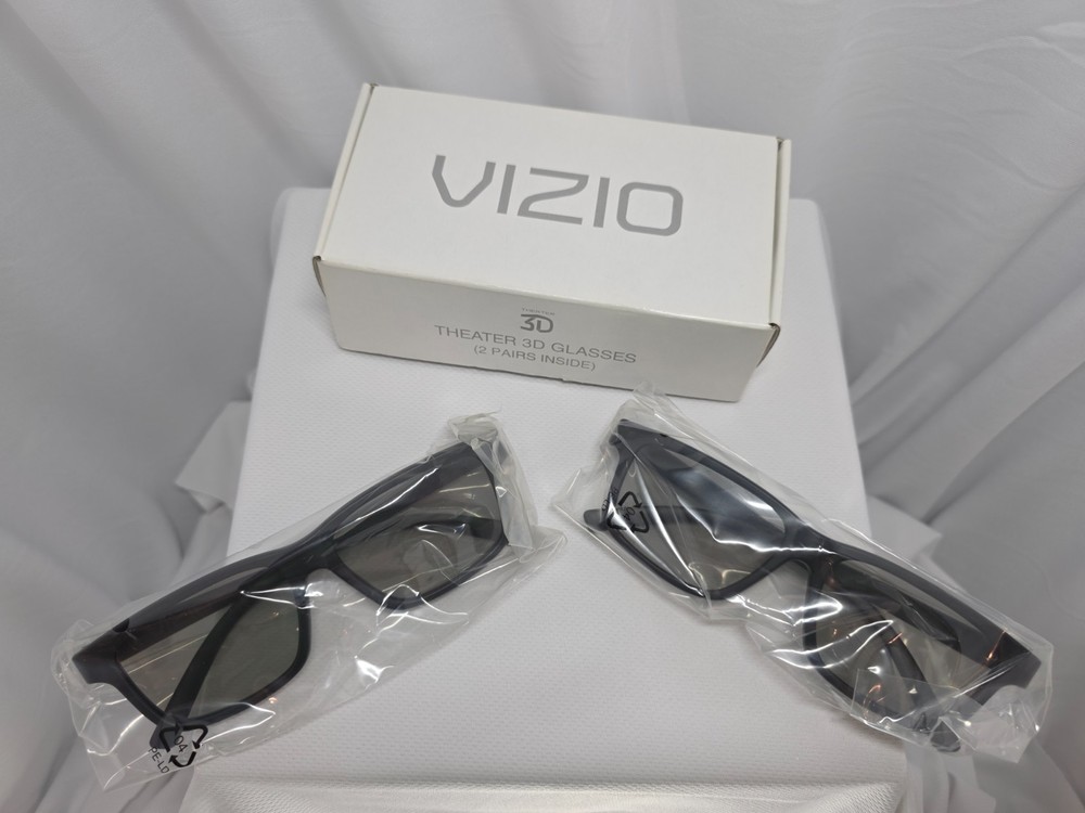 Vizio 3D Theater Glasses (2) Pair