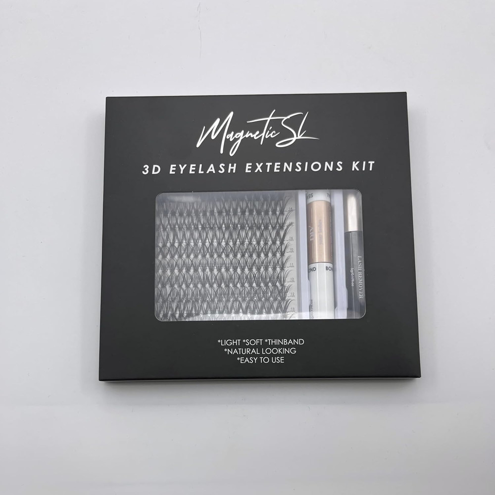 Lash Clusters DIY Lash Extensions Kit 320Pcs Individual Lashes Clusters 30D 40D