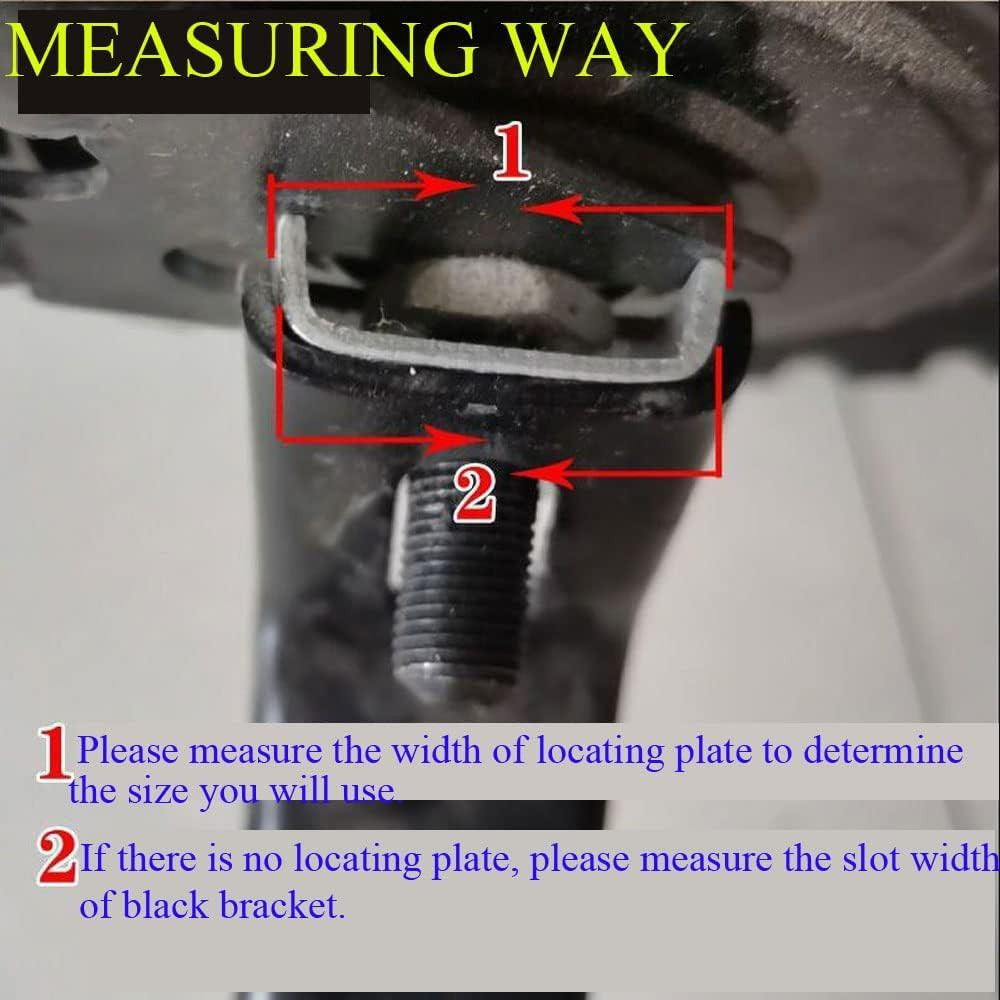 8 Pack Training Wheels Vertical Bracket for Children'S Bicycle Stabiliser Suppor