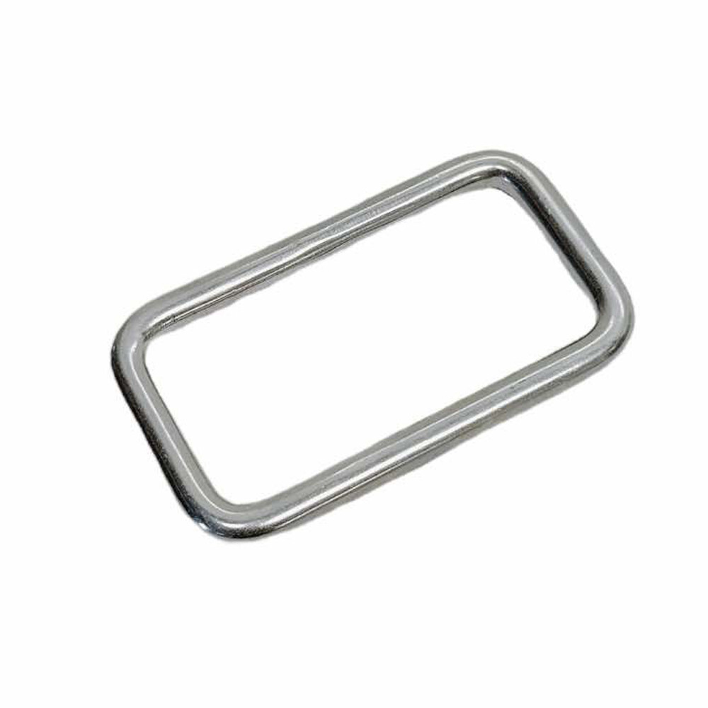 4 Pc Stainless Steel 304 Mil Spec 5/16"x3" Rectangular Ring Rectangle Link