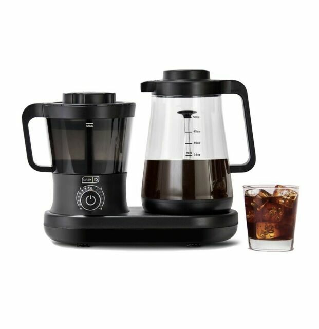 Lightly used - Dash Cold Brew Coffee Maker - Black