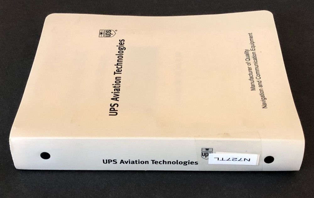 2001 UPS Aviation Technologies Apollo GX Users Guide Models 50 55 60 65 Receiver