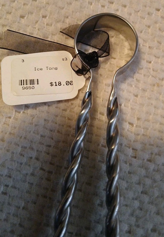 Modern 8" Ice Tong