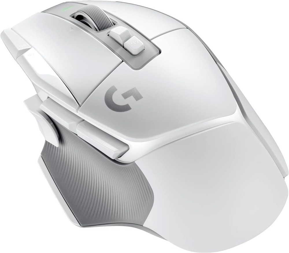 Logitech - G502 X PLUS LIGHTSPEED Wireless Gaming Mouse White