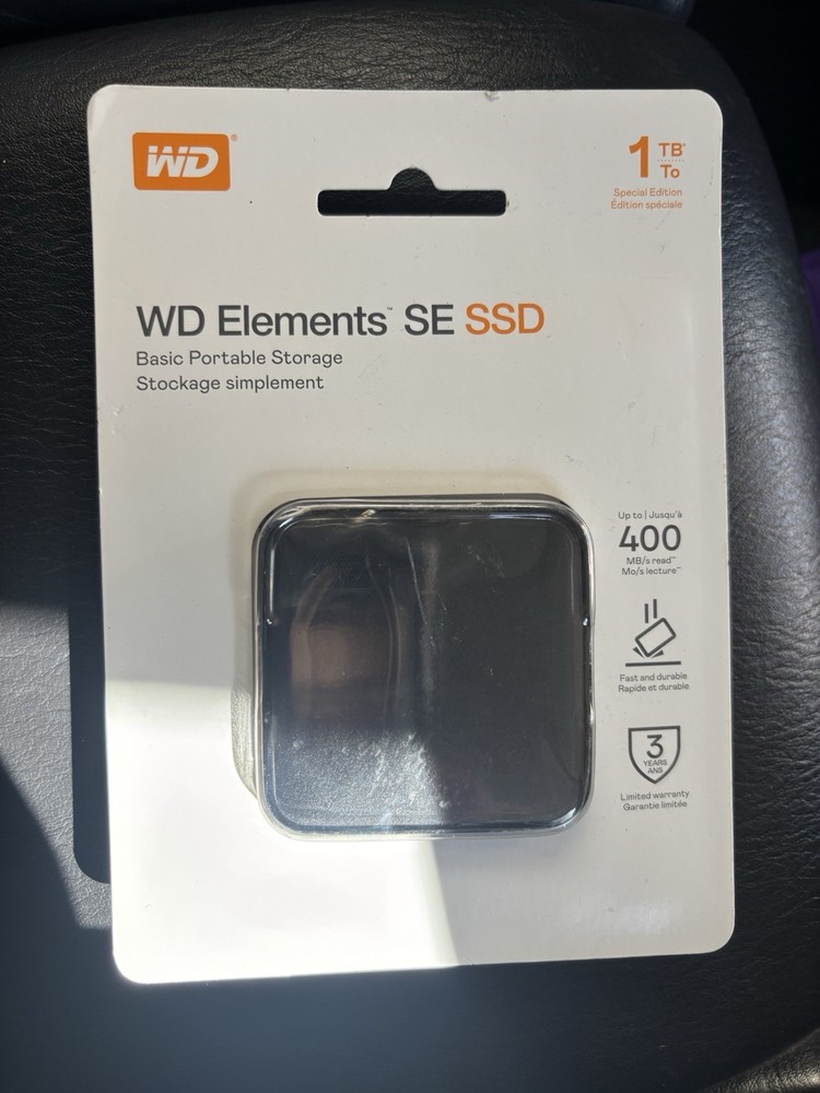 SANDISK - WD Elements 1 TB Portable Solid State Drive - External