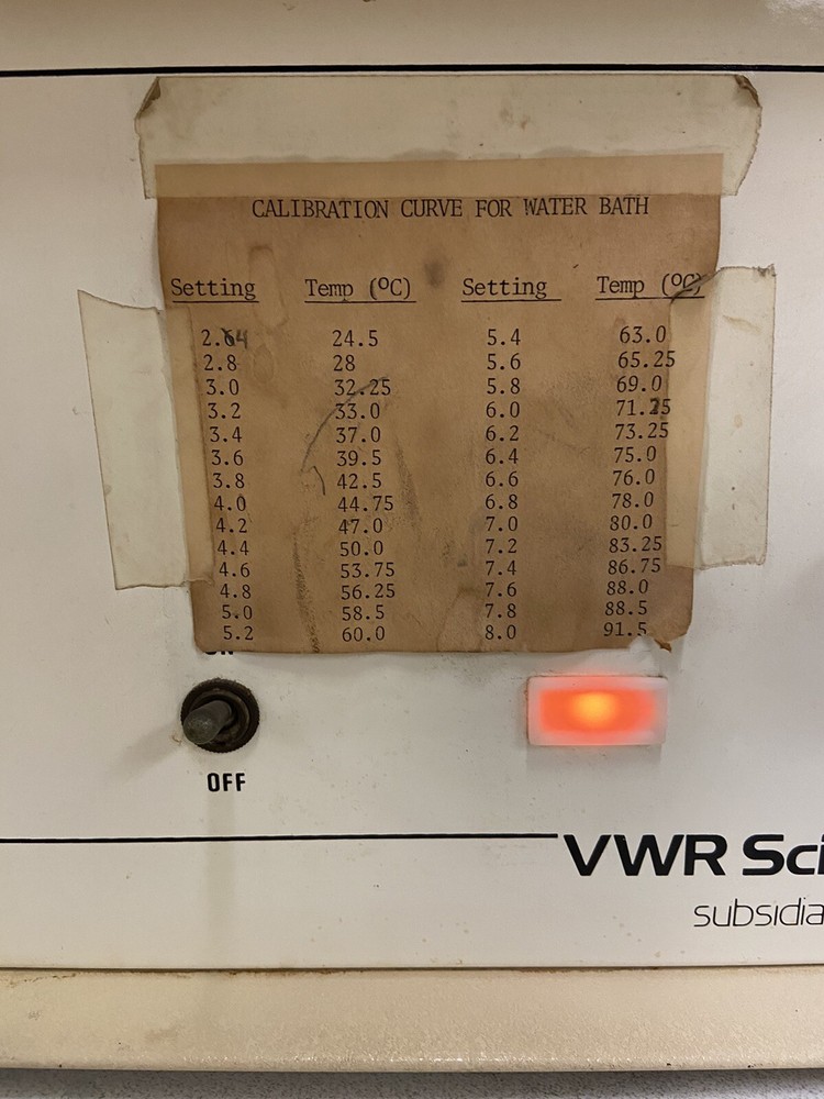 VWR Scientific Vanlab Water Bath #1077602 Laboratory *Tested*