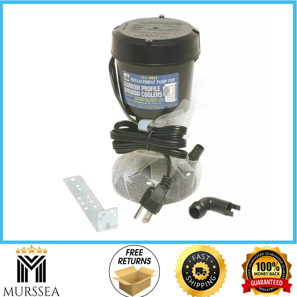 Narrow Profile Window Cooler Replacement Pump , 115 Volt