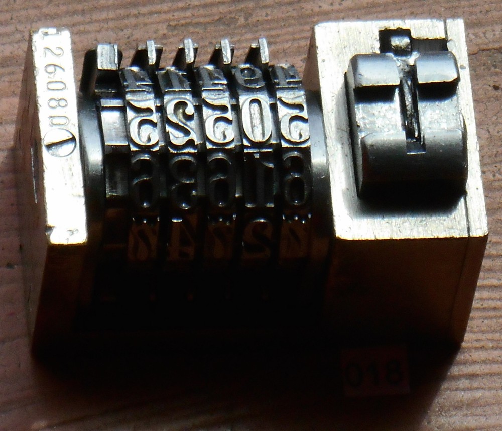 Letterpress Numbering Machine (WMA / FORCE)