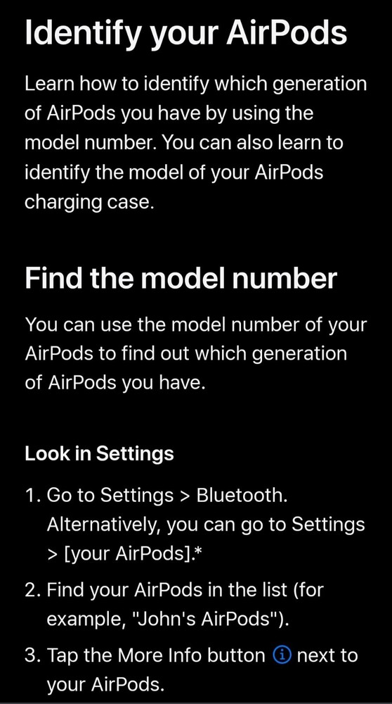Apple AirPods 2nd Generation (LEFT Pod Only Replacement) A2031