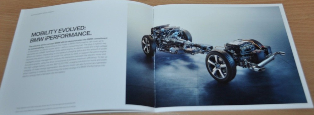 2016 BMW iPerformance Brochure Prospekt ENG Edition