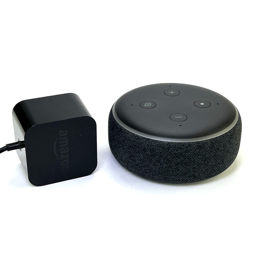 Amazon Alexa Echo Dot C78MP8 3rd Generation Smart Speaker with AC Adapter TESTED